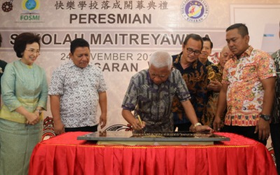 Bupati Asahan Hadiri Peresmian Maitreyawira Kisaran