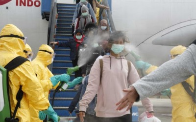 238 WNI di Wuhan Berhasil Dievakuasi ke Tanah Air 