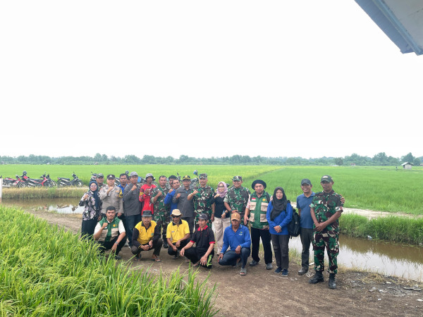 Kodim 0322/Siak Ikut Laksanakan Vidcon Bersama Kasad TNI di Sabak Auh