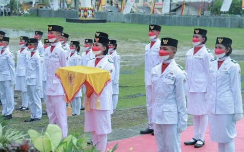 Pemko Gunungsitoli Laksanakan HUT Ke-76 Kemerdekaan RI