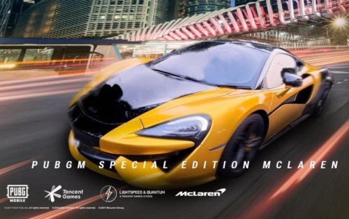 PUBG Mobile Boyong Supercar McLaren ke Jalanan Jakarta