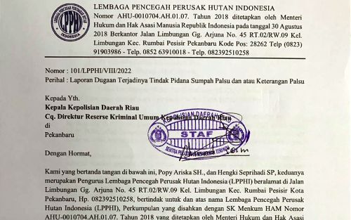 Diduga Bersaksi Palsu, LPPHI Resmi Laporkan Dua Saksi SKK Migas