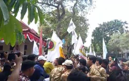 FMPPN Demo di Kantor BPN Riau, Desak Cabut HGU PT TUM