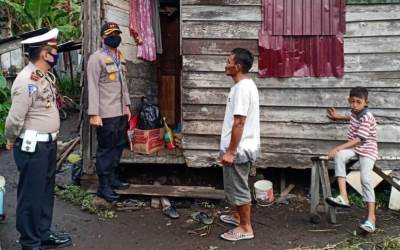 Polres Bengkalis Kembali Sumbangkan Sembako