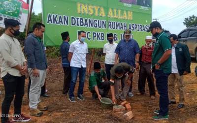 Pembangunan Kantor DPC PKB Inhu Segera Dimulai