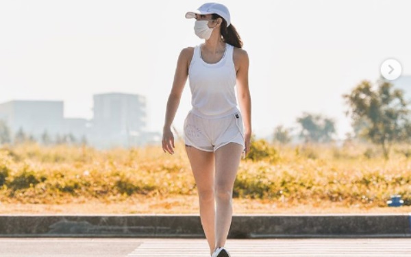 Olahraga Bakar Lemak, Tato di Paha Gisel Bikin Salfok