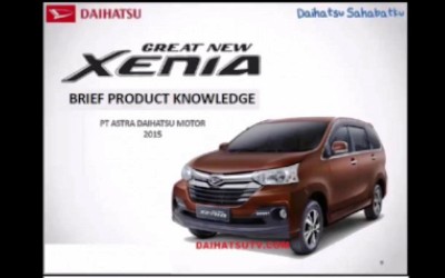 Daihatsu Xenia Great New Pakai DRL