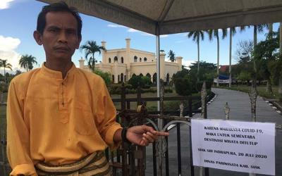 Covid-19 Meningkat, Istana Siak dan Kantor Disdikbud Ditutup