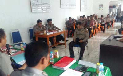 Terlibat Narkoba, 3 Anggota Polres Meranti Dipecat