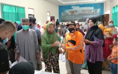 460 Keluarga Kurang Mampu Kisbar Terima Bantuan Baznas