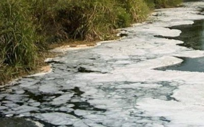 Musim Hujan Limbah PT. LIH Masuk Sungai Kampar