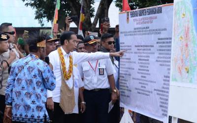 Jokowi Janji Bangun Infrastruktur di Pegunungan Arfak