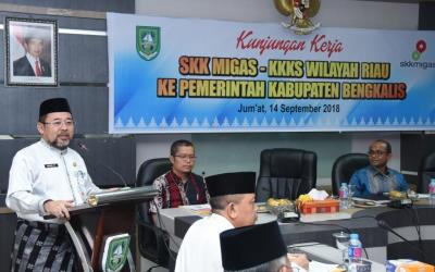 SKK Migas Gelar Pertemuan dengan Pemkab Bengkalis