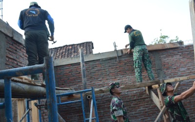 Rehab RTLH TMMD Ponorogo Dipastikan Tepat Waktu