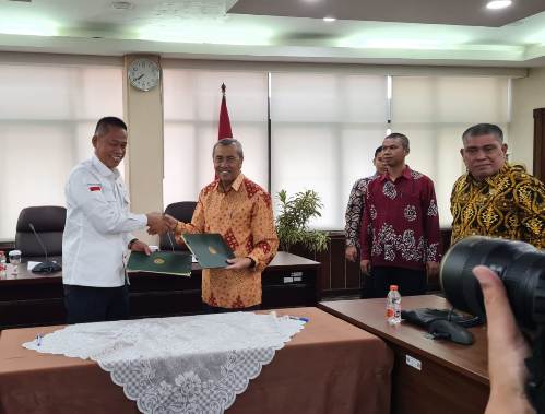 Kepada BSIP Lakukan Penandatanganan MoU dengan Gubernur Riau