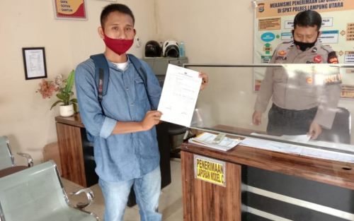 FPII Korwil Lampung Utara Laporkan Akun Kiyai Arga