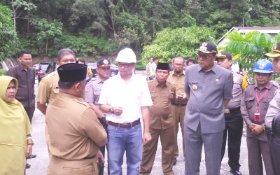 Bupati Kampar : Jangan Kuatir Pintu Air PLTA Dibuka