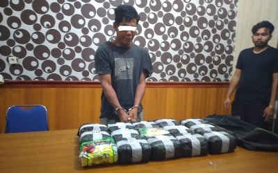 15 Kg Sabu Asal Malaysia Ditangkap di Bengkalis