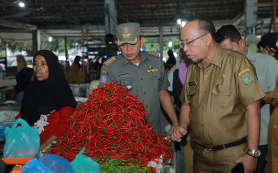 Harga Bahan Pokok Jelang Lebaran di Asahan Masih Normal