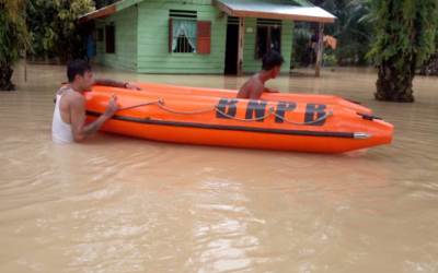 263 KK di 7 Kecamatan di Kab. Asahan Terendam Banjir