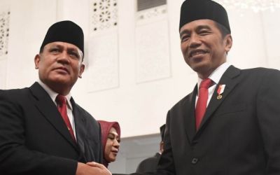 Ketua KPK Firli Ngobrol 4 Mata dengan Jokowi