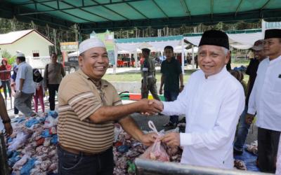 Pemkab Asahan Lakukan Penyembelihan Hewan Qurban