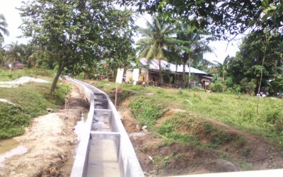 Proyek Siluman di Kuok Dipertanyakan Masyarakat