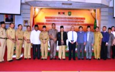 Bupati Kampar Ikuti Workshop Pembentukan Komite Tunas dan Sistem Intergitas 