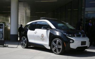 BMW i3 Jadi Mobil Polisi Los Angeles