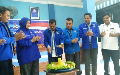 Partai Demokrat Rohul Gelar Hari Jadi secara Sederhana