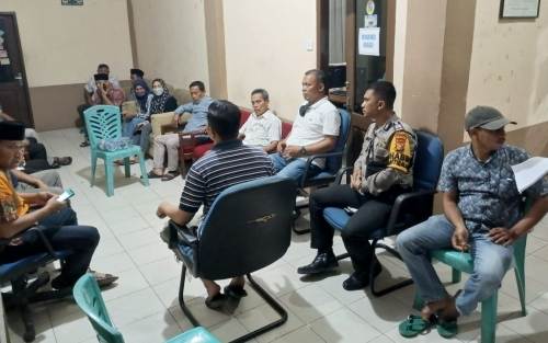 Perselisihan Ketua dengan Warga di Air Jamban Berakhir Damai