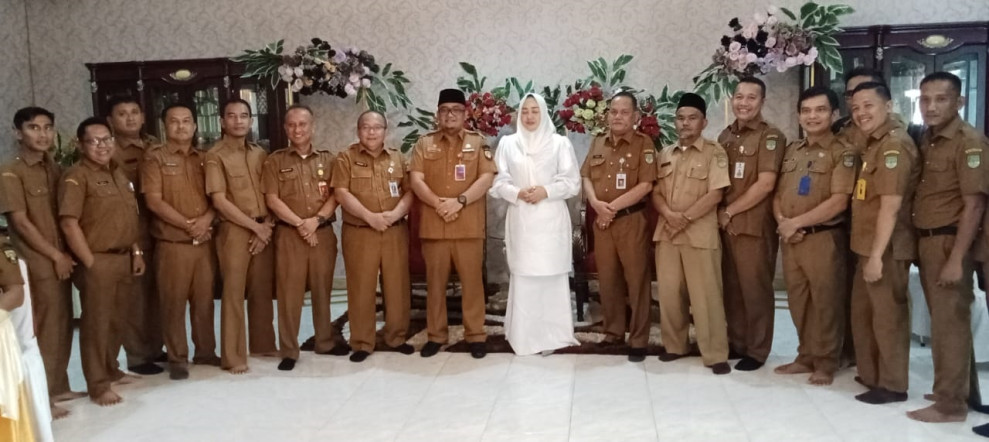 Sekda Rohul Gelar Open House Bersama Sejumlah OPD