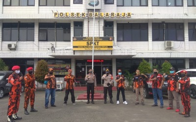 Polsek Balaraja Sosialisasikan Protokoler Kesehatan