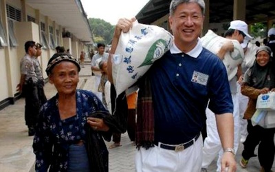 Sugianto Kusuma Habiskan Waktu untuk Misi Kemanusiaan