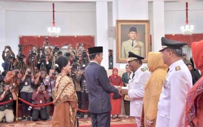 Jokowi Serahkan DIPA Riau Sebesar Rp26,9 Triliun 