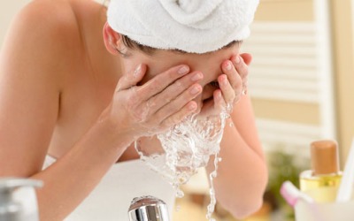 Wajah Bersih dengan Teh Lemon untuk Cuci Muka