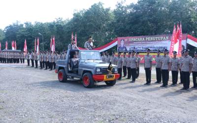 Kapolda Sumatera Selatan Lantik 266 Bintara Polri