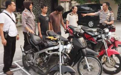 3 Spesialis Curanmor Pekanbaru Berhasil Dibekuk Polisi