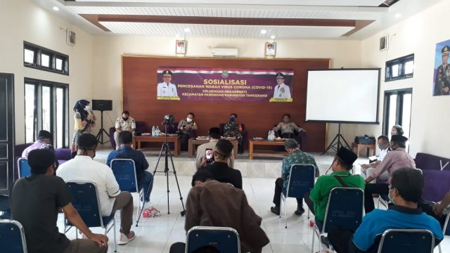 Roadshow Forkopimda Cek Gugus Tugas di Mekar Bakti