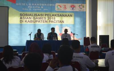 Gaungkan Asean Gemes 2018 Sampai ke Pacitan