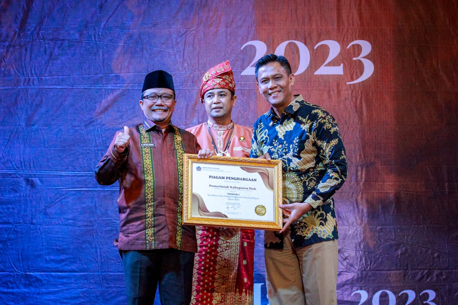 Seroja Awards KPKN Dumai 2023 Pemkab Siak Raih Penghargaan