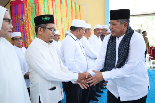 Bupati Siak Lepas 21 Calon Jamaah Haji Asal Kecamatan Sungai Apit