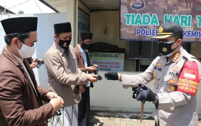 Kapolresta Tangerang Bina Komunitas Pelopor Prokes