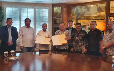 Bupati Asahan Mou dengan Sampoerna Foundation