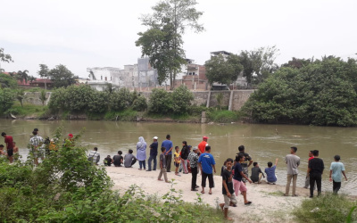 BPBD Asahan Masih Cari Korban Hanyut di Sei Silau