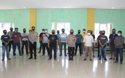 Kampanyekan Prokes, Kapolresta Tangerang Gandeng Komunitas