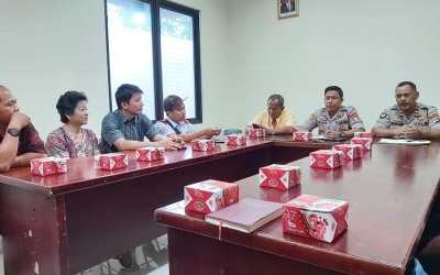 Jelang Imlek, Polsek Panongan Gelar Rapat Koordinasi