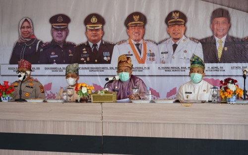 Rakor Penyelenggaraan Pemerintahan, ini Pesan Bupati Alfedri