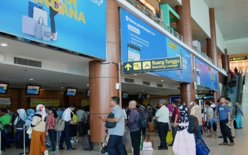Libur Nataru, Penumpang Bandara SSK II Pekanbaru Naik 45%