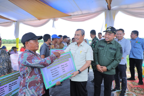 Wabup Husni Berharap Gubri Beri Perhatian Khusus Kepada Petani di Siak